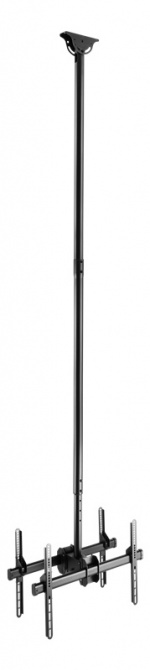 DELTACO OFFICE Telescopic back-to-back LED/LCD ceiling mount, 37-70