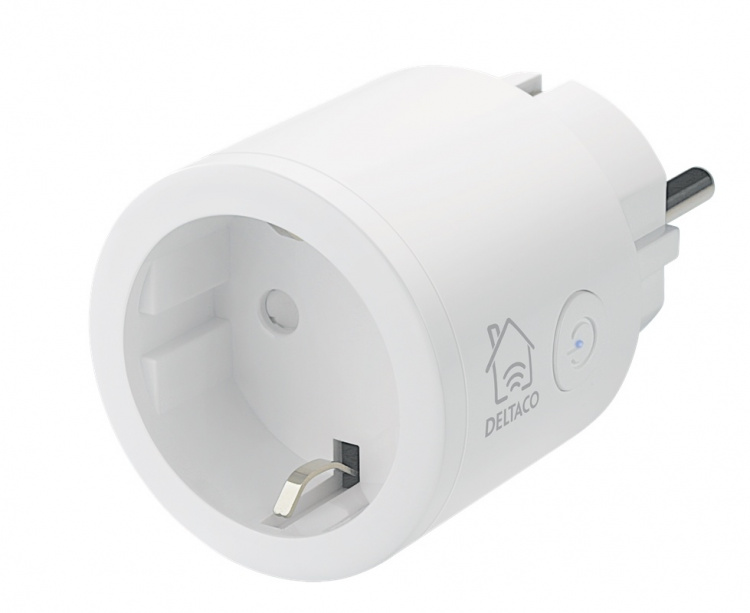 DELTACO SMART HOME strömbrytare, WiFi, 1xCEE 7/3, 10A, timer, 3-pack DELTACO SMART HOME strömbrytare, WiFi, 1xCEE 7/3, 10A, timer, 3-pack