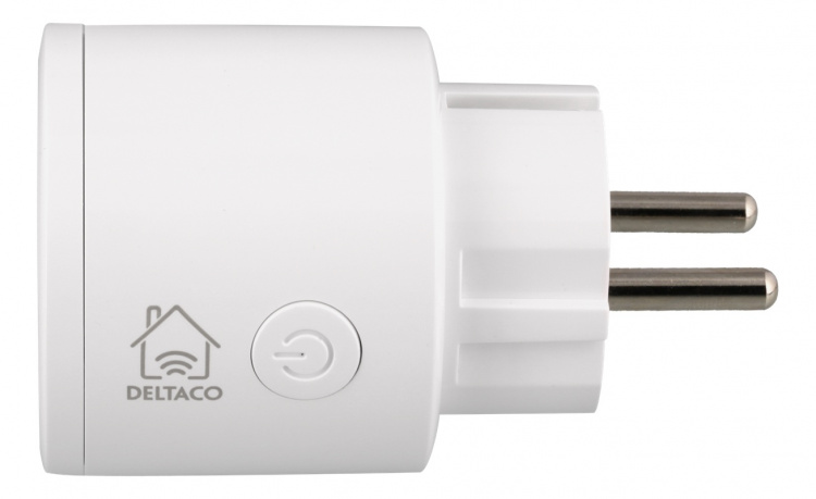 DELTACO SMART HOME strömbrytare, WiFi, 1xCEE 7/3, 10A, timer, 3-pack DELTACO SMART HOME strömbrytare, WiFi, 1xCEE 7/3, 10A, timer, 3-pack