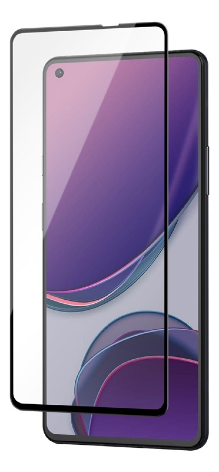 DELTACO screen protector OnePlus 9, 2.5D full coverage glass