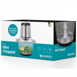 Champion Mini Chopper 1,2L 400W Glass bowl MC310 Stainless steel Champion Mini Chopper 1,2L 400W Glass bowl MC310 Stainless steel