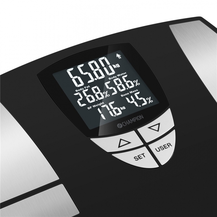 Champion Personvåg Body Fat 200kg Champion Personvåg Body Fat 200kg