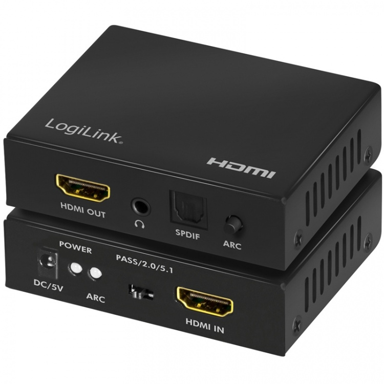 LogiLink HDMI Audio extractor 2/5.1CH 4