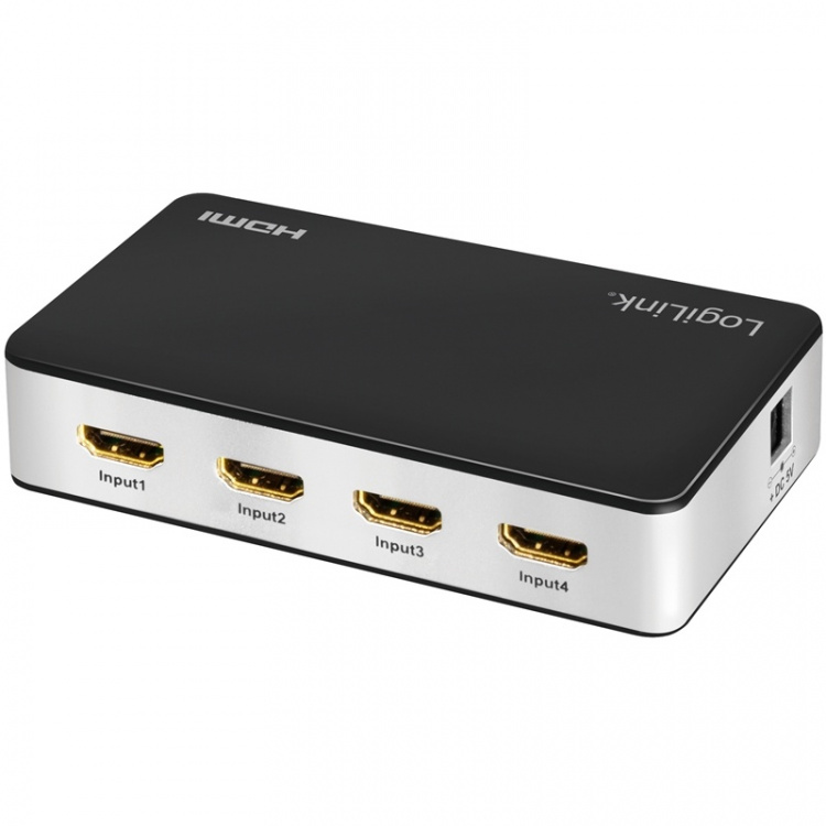LogiLink HDMI-switch 4 in 1 ut. 4K/60Hz