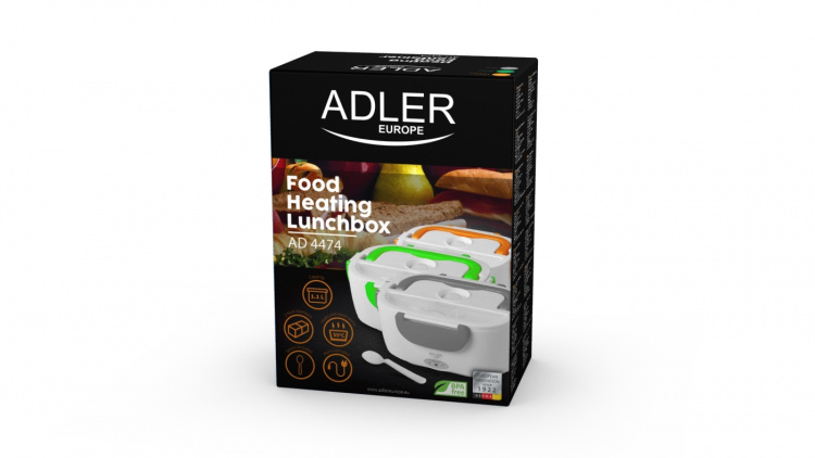 Adler Elektrisk Lunchlåda, Orange