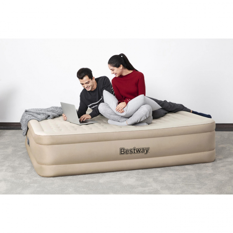 Bestway Fortech Luftmadrass 2.03m x 1. Bestway Fortech Luftmadrass 2.03m x 1.