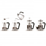 Bialetti French-press Preziosa 8 Koppar
