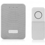 Byron Wireless doorbell with fabric font Battery operated