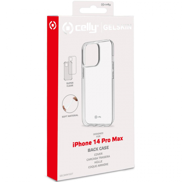 Celly Gelskin TPU Cover iPhone 14 Pr