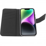 Celly Wallet Case iPhone 14 Svart