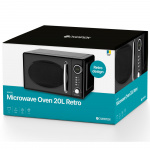 Champion Mikrovågsugn 20L 700W Retro Sv Champion Mikrovågsugn 20L 700W Retro Sv