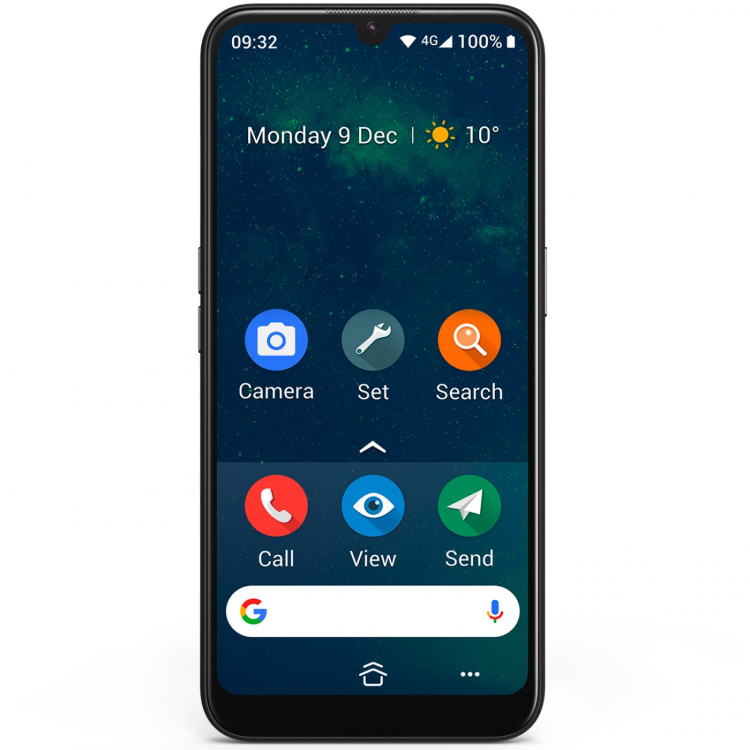 Doro 8110 4G Smartphone Svart/Grå