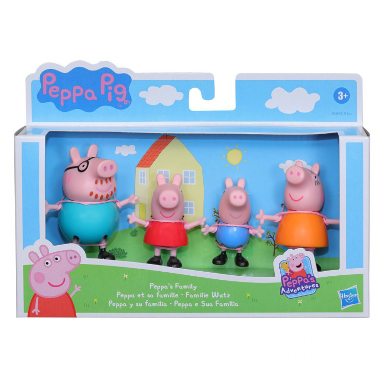 Hasbro Peppa Pig Peppa\'s Family 4-Pac