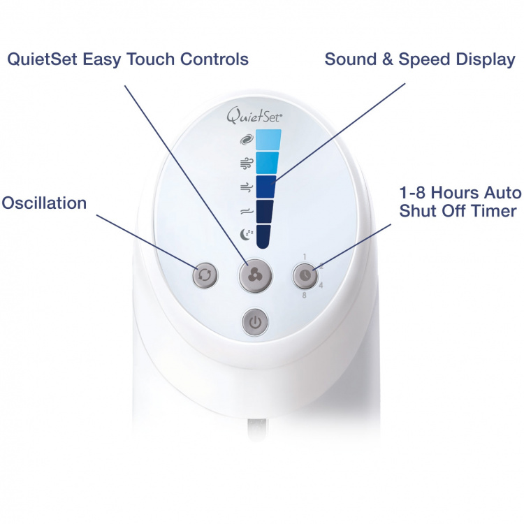 Honeywell Tornfläkt Quiet Oscilating HY