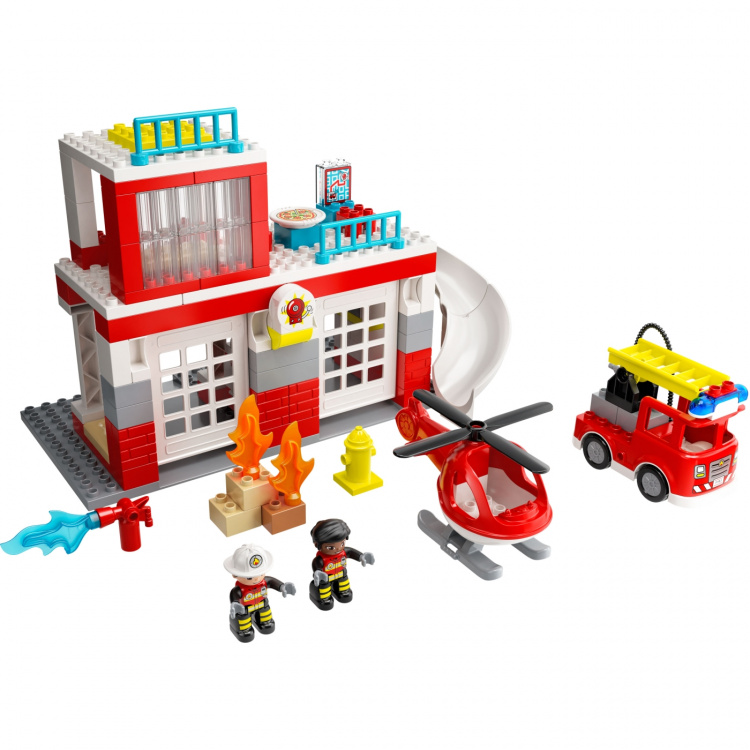 Lego Duplo - Fire Station & Helicopter 10970