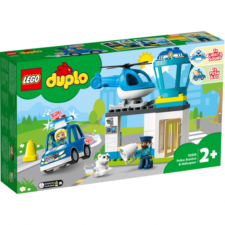 LEGO Duplo - Polisstation & Helikop