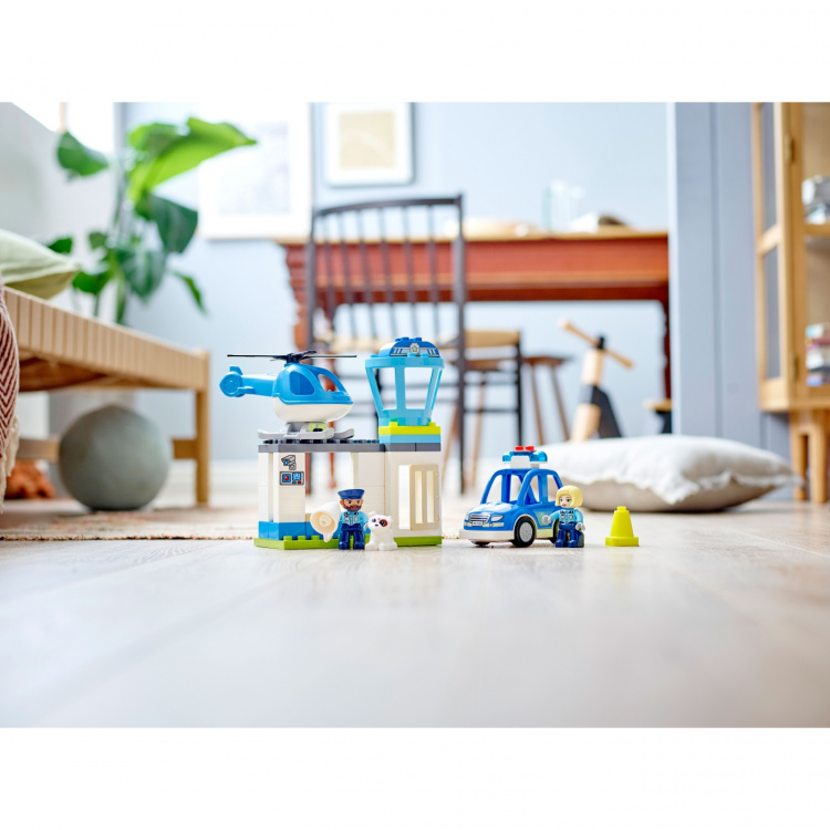 LEGO Duplo - Polisstation & Helikop