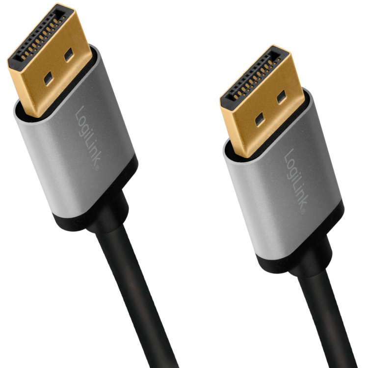 LogiLink DisplayPort-kabel 4K/60Hz Alum