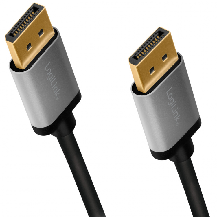 LogiLink DisplayPort-kabel 4K/60Hz Alum LogiLink DisplayPort-kabel 4K/60Hz Alum