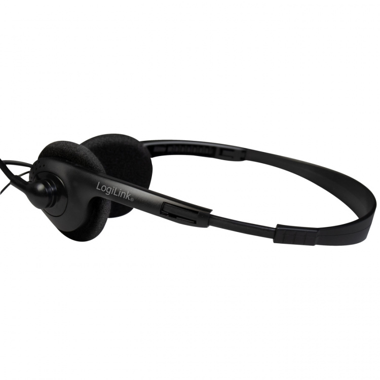 LogiLink PC-headset Stereo m mikrofon 1 LogiLink PC-headset Stereo m mikrofon 1