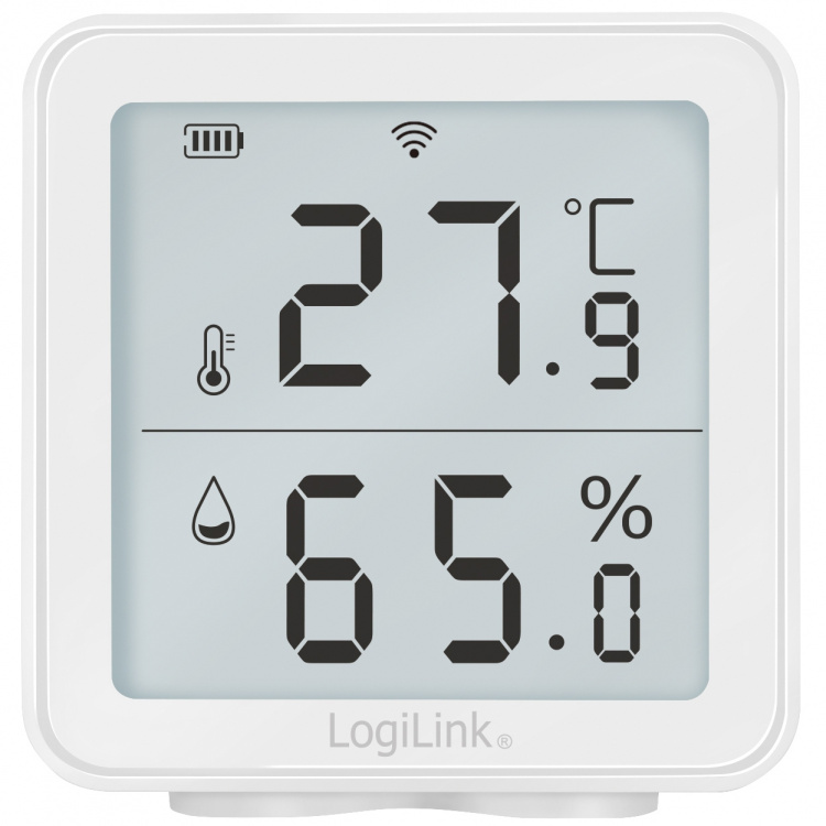 LogiLink Smart Temp- & luftfuktighetsse LogiLink Smart Temp- & luftfuktighetsse
