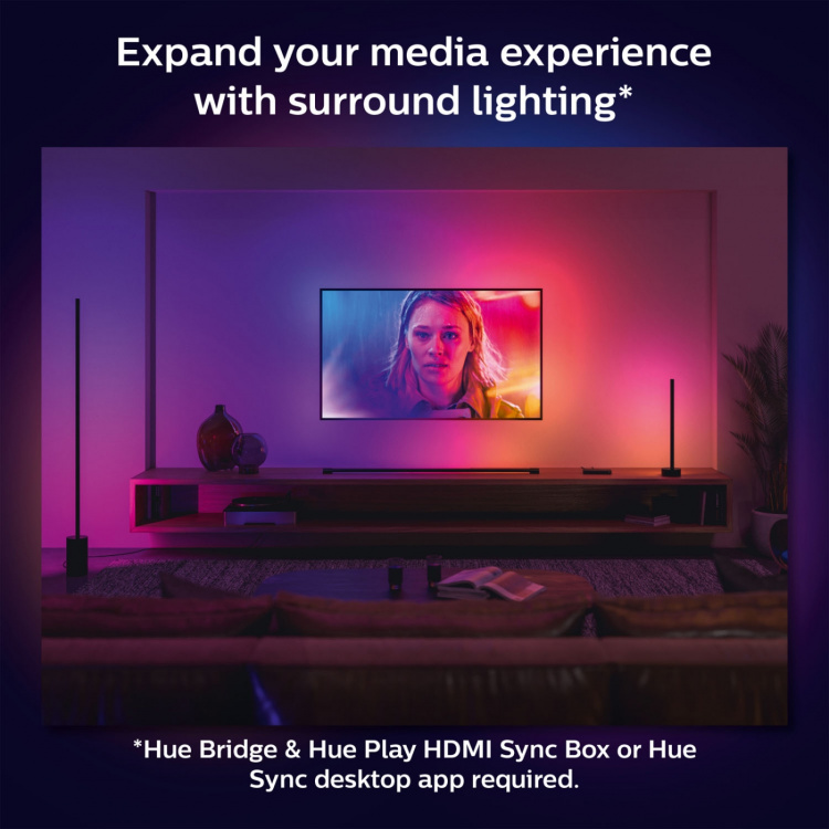 Philips Hue Gradient Signe Bordslampa Philips Hue Gradient Signe Bordslampa
