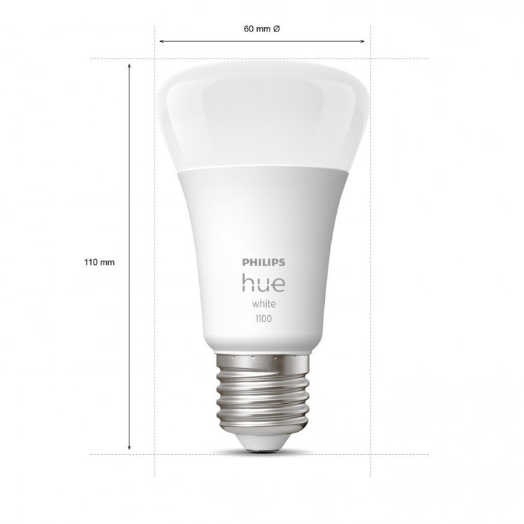 Philips Hue Startkit White 3 x E27 med Philips Hue Startkit White 3 x E27 med