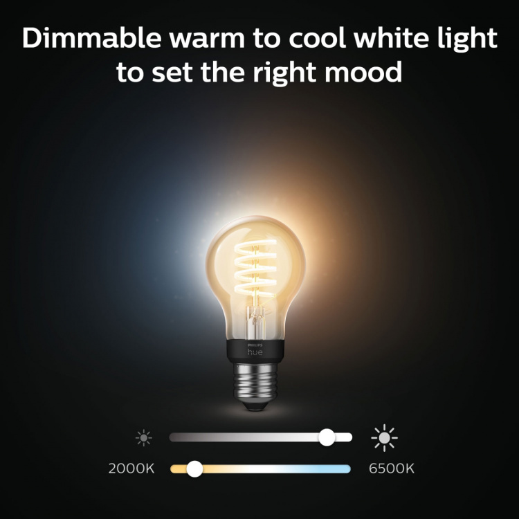 Philips Hue White Ambiance Filament E2 Philips Hue White Ambiance Filament E2