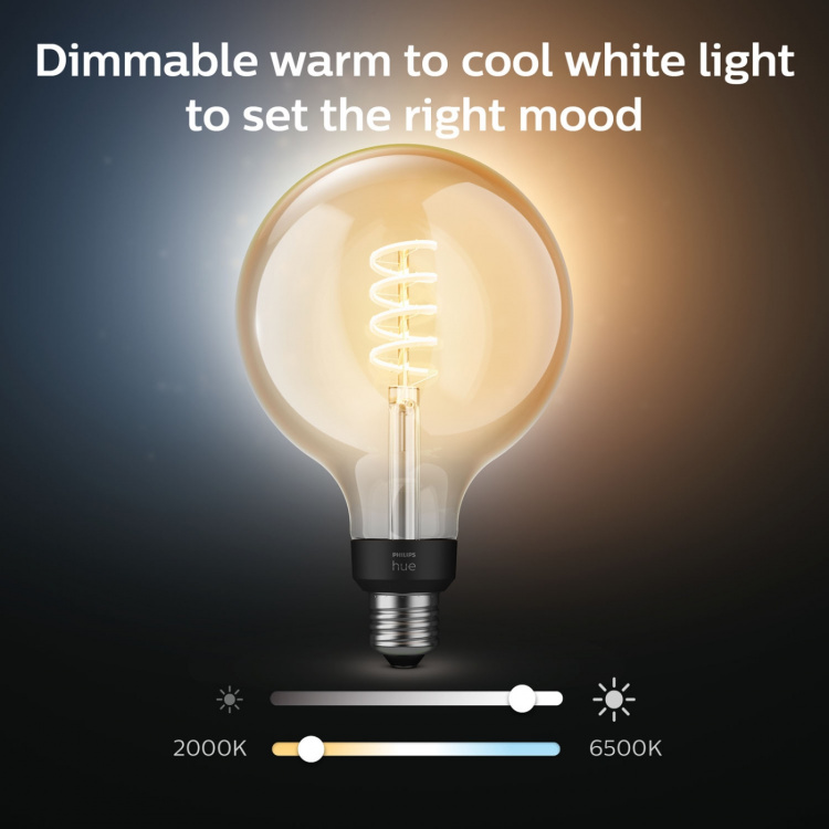 Philips Hue White Ambiance Filament E2 Philips Hue White Ambiance Filament E2
