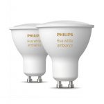 Philips Hue White Ambiance GU10 2-pack