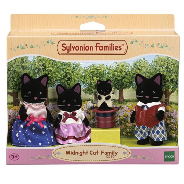 Sylvanian Families Midnight Cat Family Sylvanian Families Midnight Cat Family