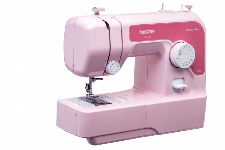 Brother LP14 Limited Edition Sewing machine incl. 10 Bobbins and Finger Guard, Pink