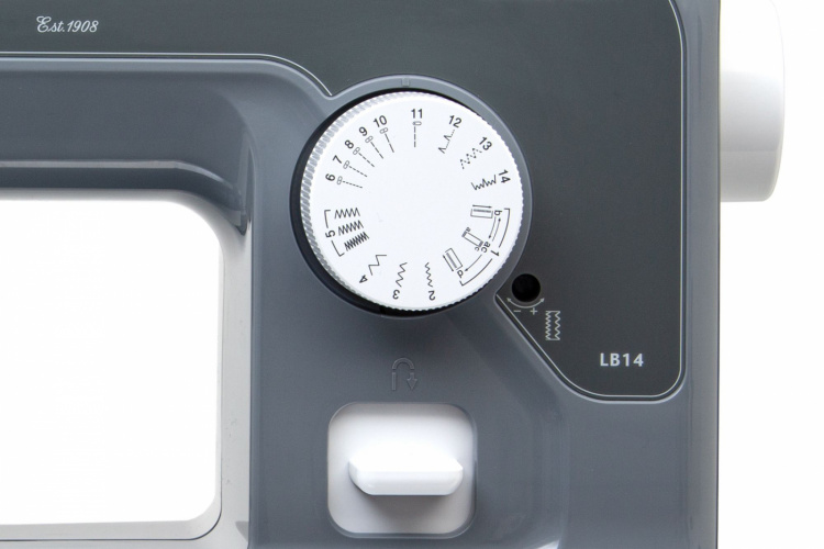 Brother LB14 Limited Edition Sewing machine incl. 10 coils and finger protection, Black