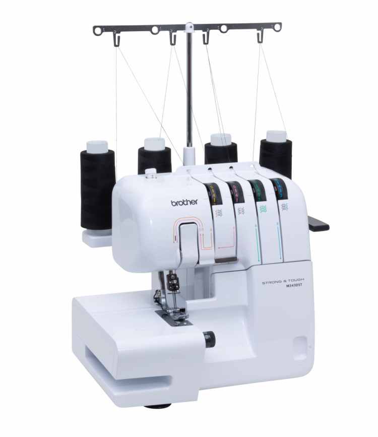 Brother M343DST Strong & Tough Overlock incl. Extension table and extra presser feet Brother M343DST Strong & Tough Overlock incl. Extension table and extra presser feet
