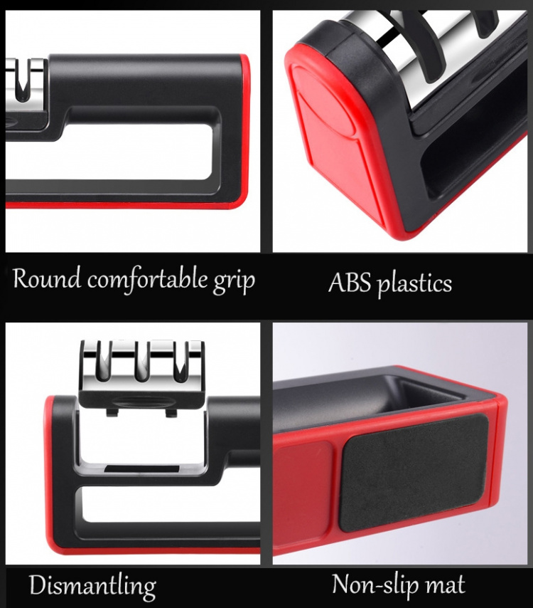 Herzberg 3-Stage Knife Sharpener