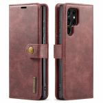 Dg.Ming Wallet case with magnetic shell for Samsung Note 20, Red