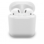 Silicone protective case for Apple Airpods, White