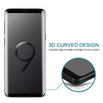 3D Tempered Glass Screen Protector for Samsung Galaxy S9 - White 3D Tempered Glass Screen Protector for Samsung Galaxy S9 - White