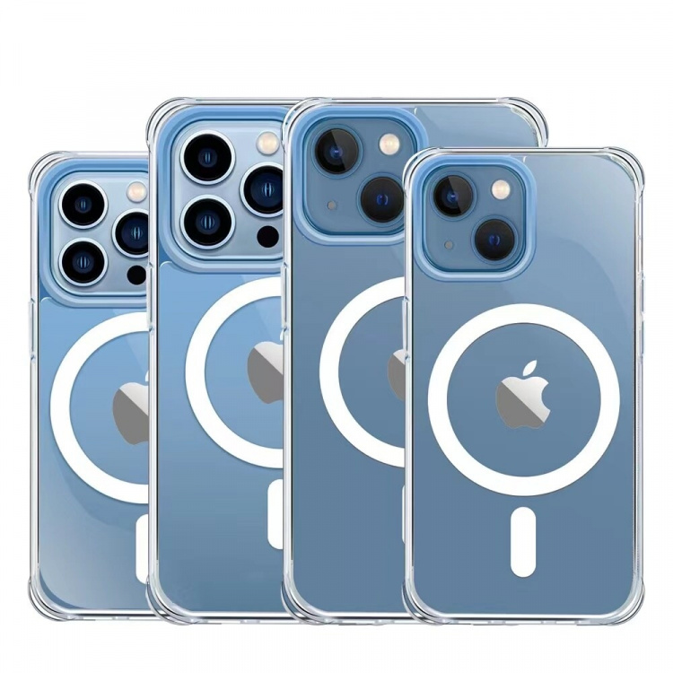 iphone 14 Plus Magsafe shell transparent