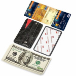 Stylish universal leather card holder
