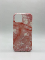 Marble case with red marble for iPhone 11 Pro Max