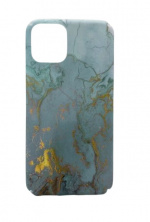 Marble case with blue marble for iPhone 11 Pro