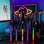 Mini RGB lights that play in time to the music