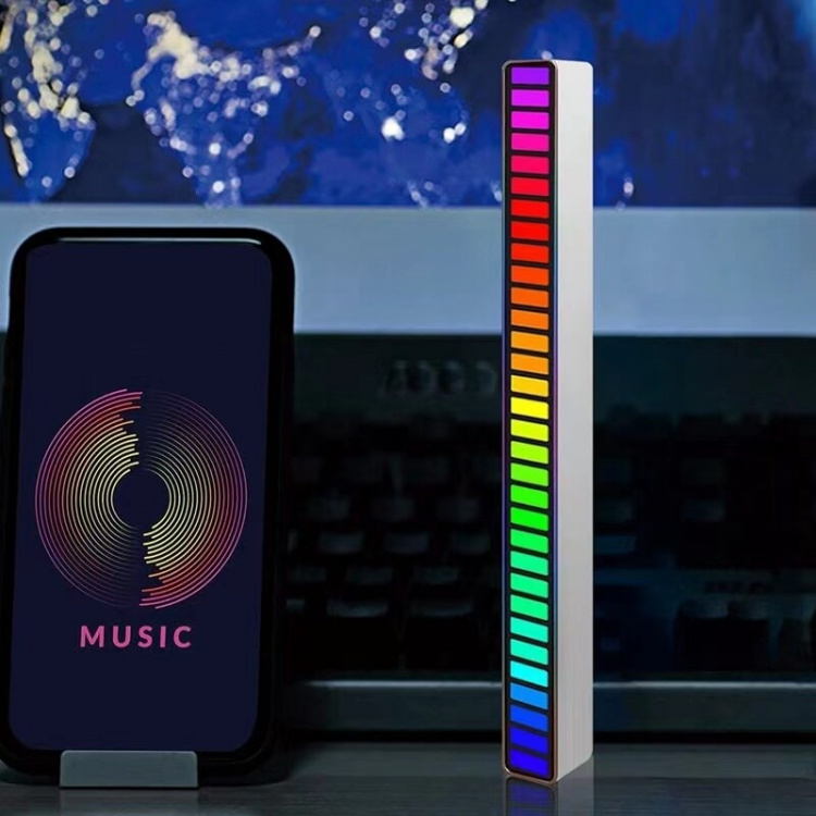 Mini RGB lights that play in time to the music