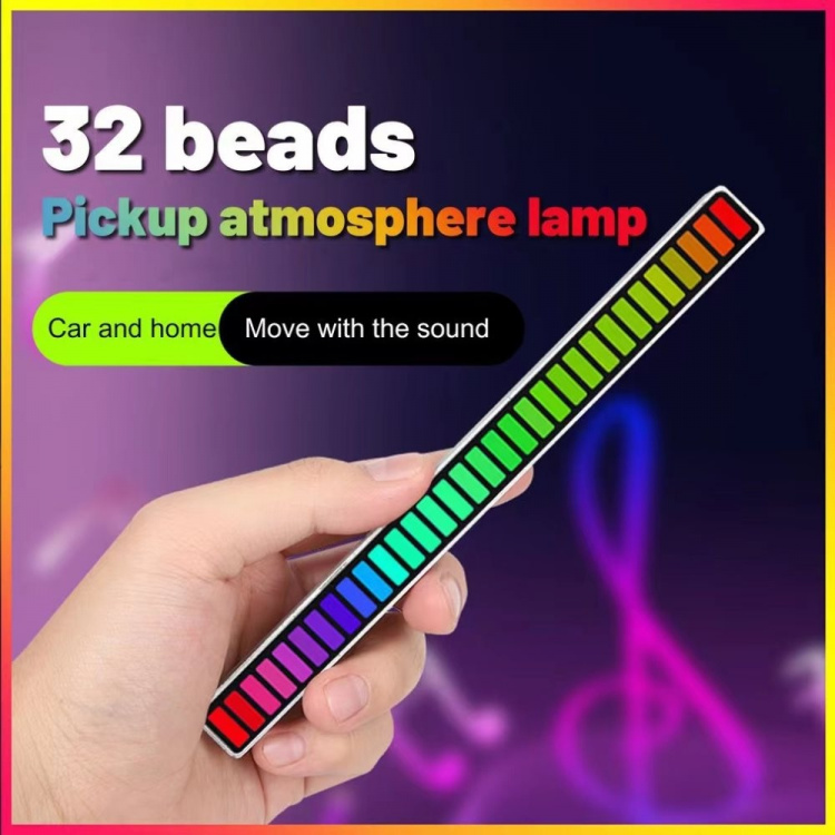 Mini RGB lights that play in time to the music