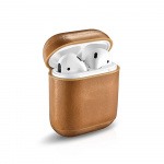 Leather case for Apple Airpods with buckle