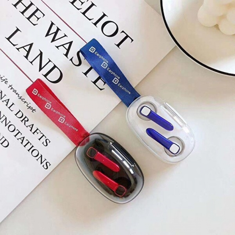 TWS B60 - Wireless Bluetooth In-Ear Headphones, Red TWS B60 - Wireless Bluetooth In-Ear Headphones, Red