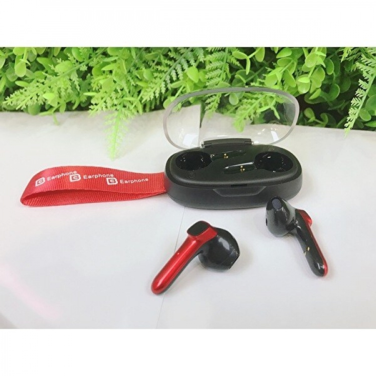 TWS B60 - Wireless Bluetooth In-Ear Headphones, Red TWS B60 - Wireless Bluetooth In-Ear Headphones, Red