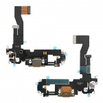 Charging connector with flex for iPhone 12 Pro, Gold