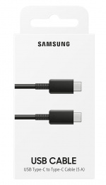 Samsung EP-DN975 Charging cable USB-C to USB-C 5A, 1m, Black